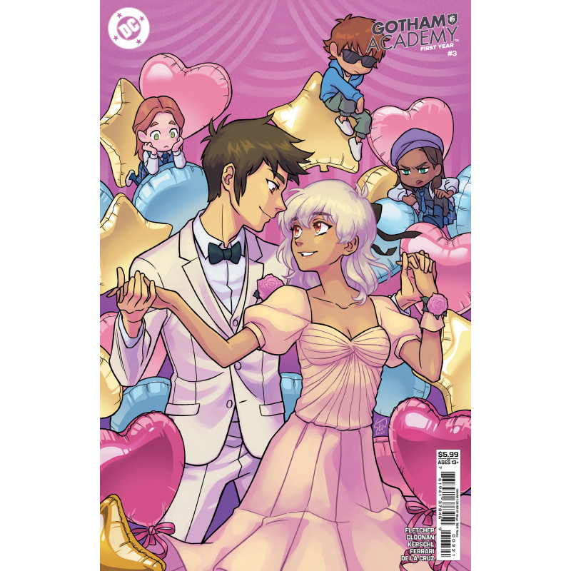 GOTHAM ACADEMY FIRST YEAR 3 (OF 6) CVR B MAYO SEN NAITO CARD STOCK VAR