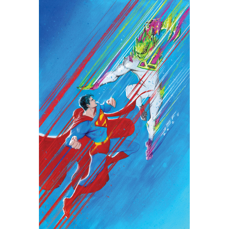 SUPERMAN THE KRYPTONITE SPECTRUM 5 (OF 5) CVR B JUAN FERREYRA CARD STOCK VAR (MR)