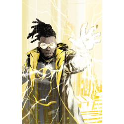 BATMAN STATIC BEYOND 2 (OF 6) CVR B DUSTIN NGUYEN CARD STOCK VAR