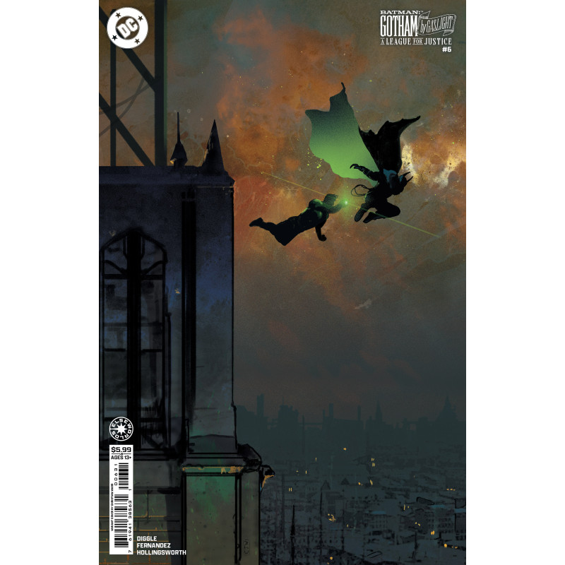 BATMAN GOTHAM BY GASLIGHT A LEAGUE FOR JUSTICE 6 (OF 6) CVR C CHRISTIAN WARD CARD STOCK VAR