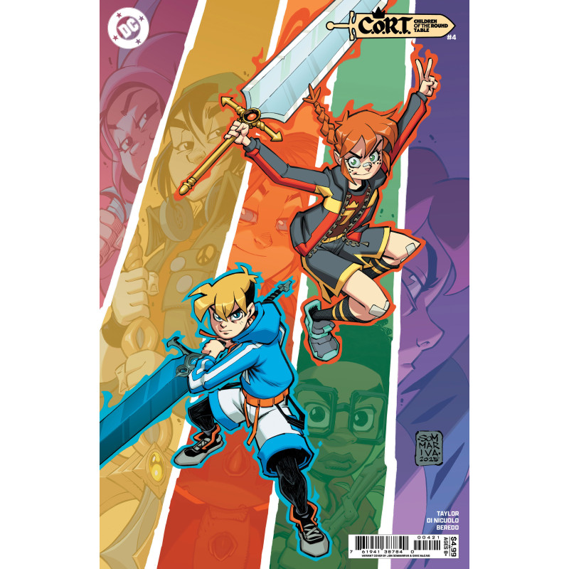 C.O.R.T. CHILDREN OF THE ROUND TABLE 4 (OF 6) CVR B JON SOMMARIVA CARD STOCK VAR