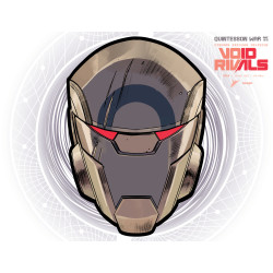 VOID RIVALS 25 CVR I ANDREA MILANA & ANDRES JUAREZ DIE CUT FOIL DARAK MASK VAR