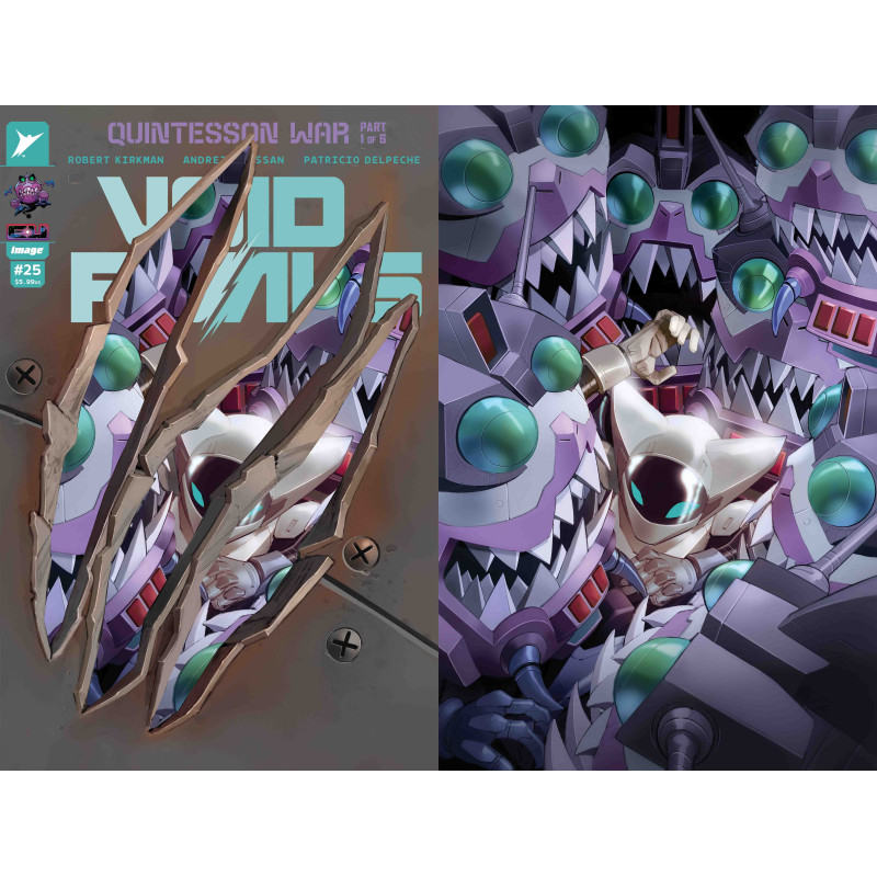 VOID RIVALS 25 CVR K ERIC CANETE DIE CUT VAR