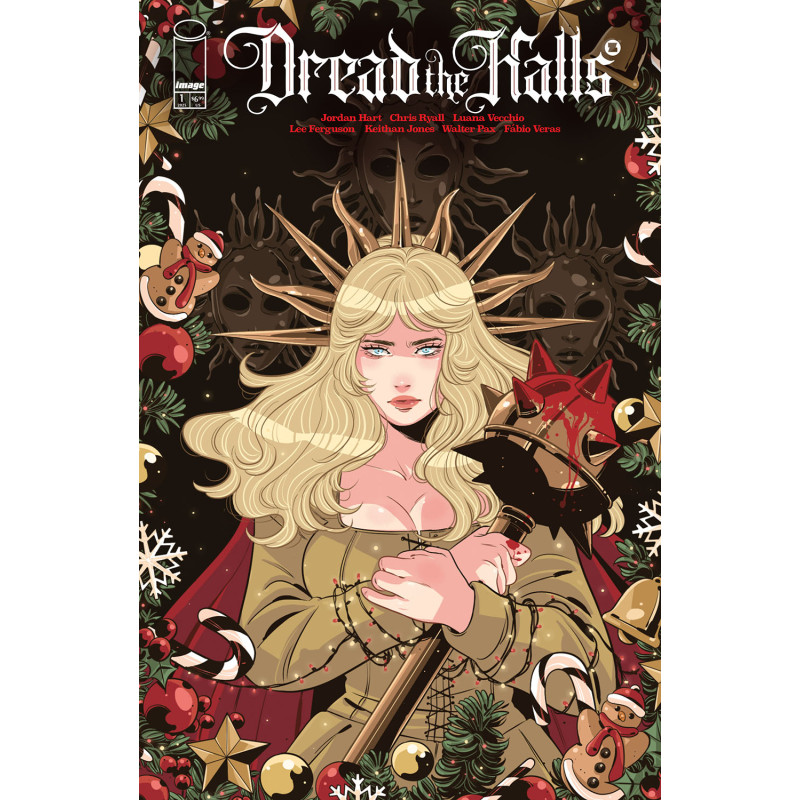 DREAD THE HALLS 2025 (ONE SHOT) CVR B LUANA VECCHIO VAR