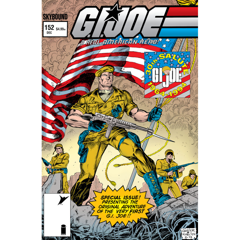 GI JOE A REAL AMERICAN HERO HAMA FILES EDITION 152 CVR C PHIL GOSIER & SCOTT KOBLISH FOIL VAR