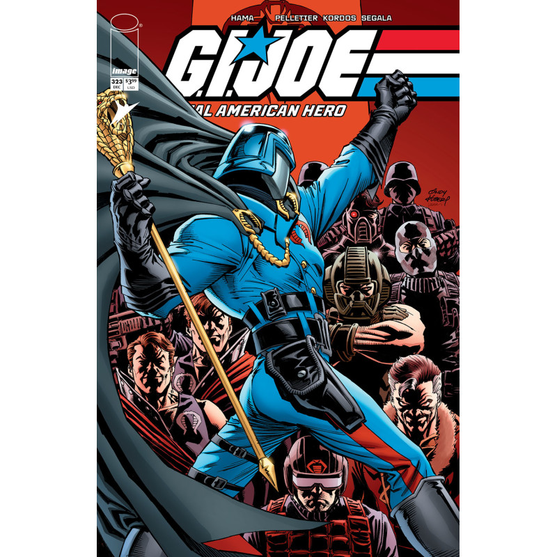 GI JOE A REAL AMERICAN HERO 323 CVR A ANDY KUBERT & LAURA MARTIN