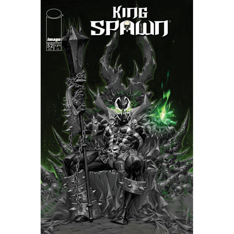 KING SPAWN 52 CVR B KAEL NGU B&W VAR