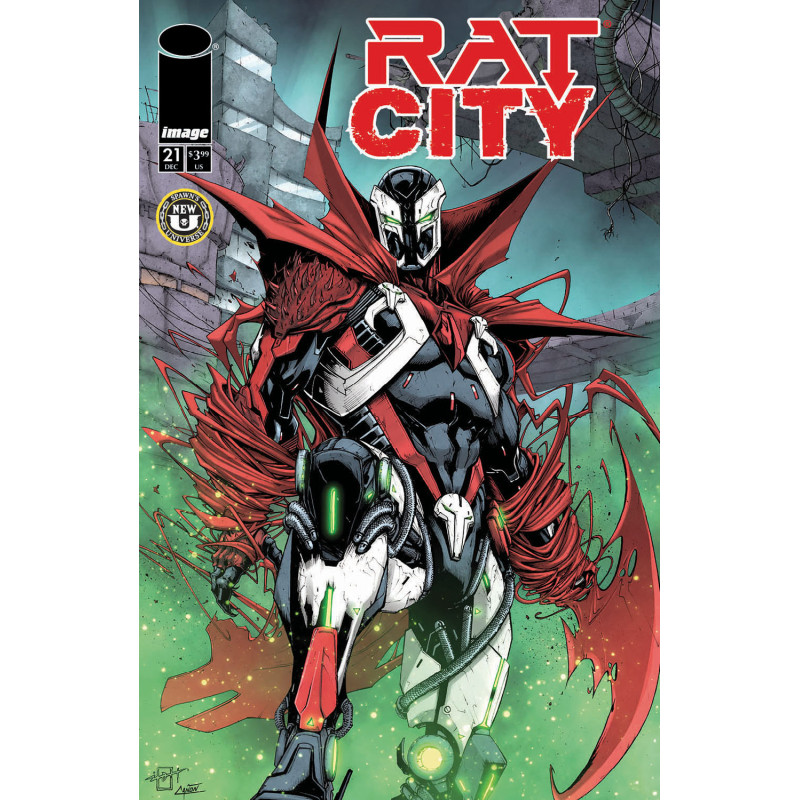 SPAWN RAT CITY 21 CVR B JONATHAN URIBE VAR