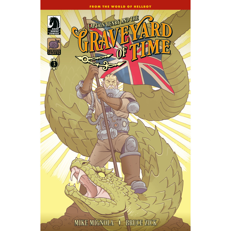 CAPTAIN HENRY AND THE GRAVEYARD OF TIME 3 CVR B BEN STENBECK VAR