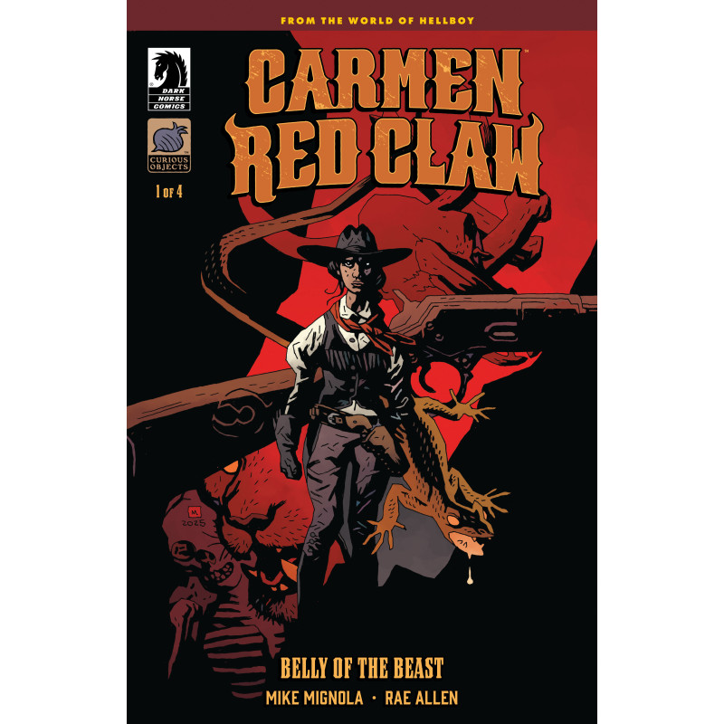 CARMEN RED CLAW: BELLY OF THE BEAST 1 CVR B MIKE MIGNOLA VAR