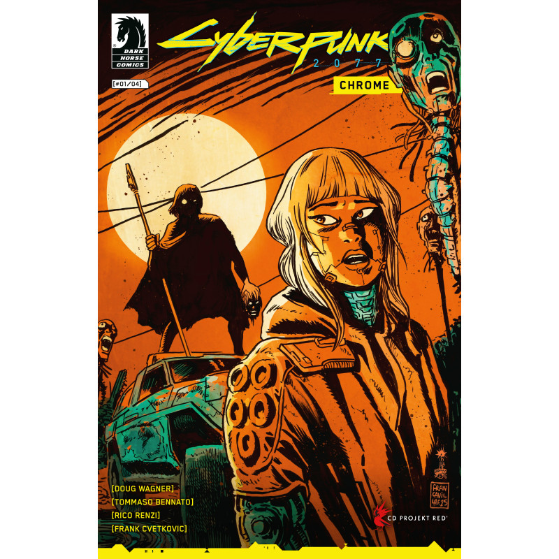 CYBERPUNK 2077: CHROME 1 CVR D FRANCESCO FRANCAVILLA VAR
