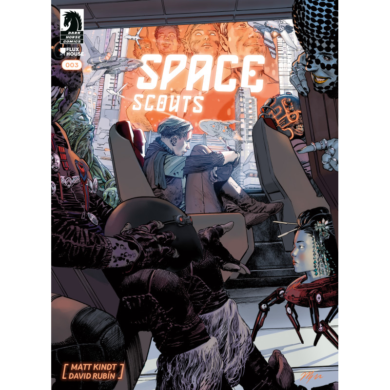 SPACE SCOUTS 3 CVR B ALVARO MARTINEZ BUENO VAR