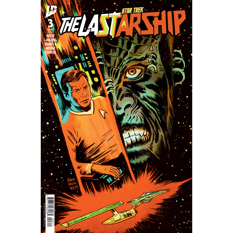 STAR TREK: THE LAST STARSHIP 3 CVR A FRANCESCO FRANCAVILLA