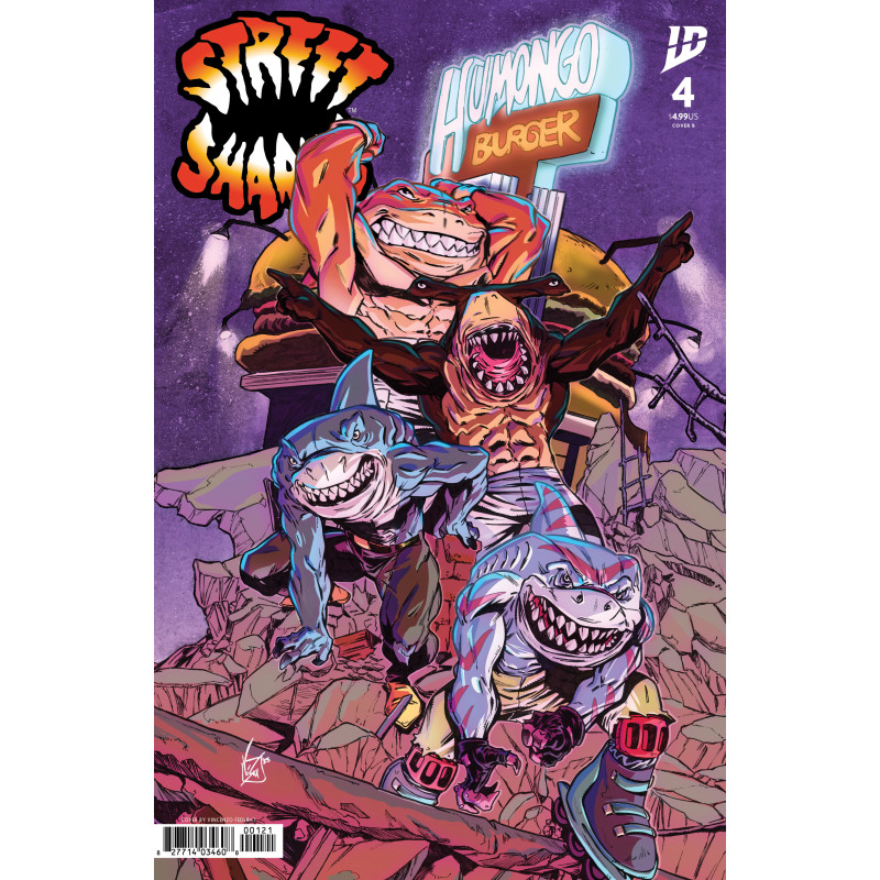 STREET SHARKS 4 CVR B VINCENZO FEDERICI VAR