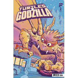 TEENAGE MUTANT NINJA TURTLES X GODZILLA 2 CVR B JUNI BA VAR