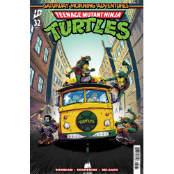 TEENAGE MUTANT NINJA TURTLES: SATURDAY MORNING ADVENTURES 32 CVR C LOUIE JOYCE VAR