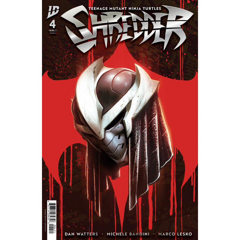 TEENAGE MUTANT NINJA TURTLES: SHREDDER 4 CVR A MATEUS SANTOLOUCO