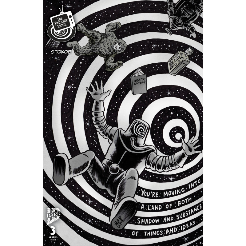 THE TWILIGHT ZONE 3 CVR B FRANCESCO FRANCAVILLA CONNECTING COVER VAR