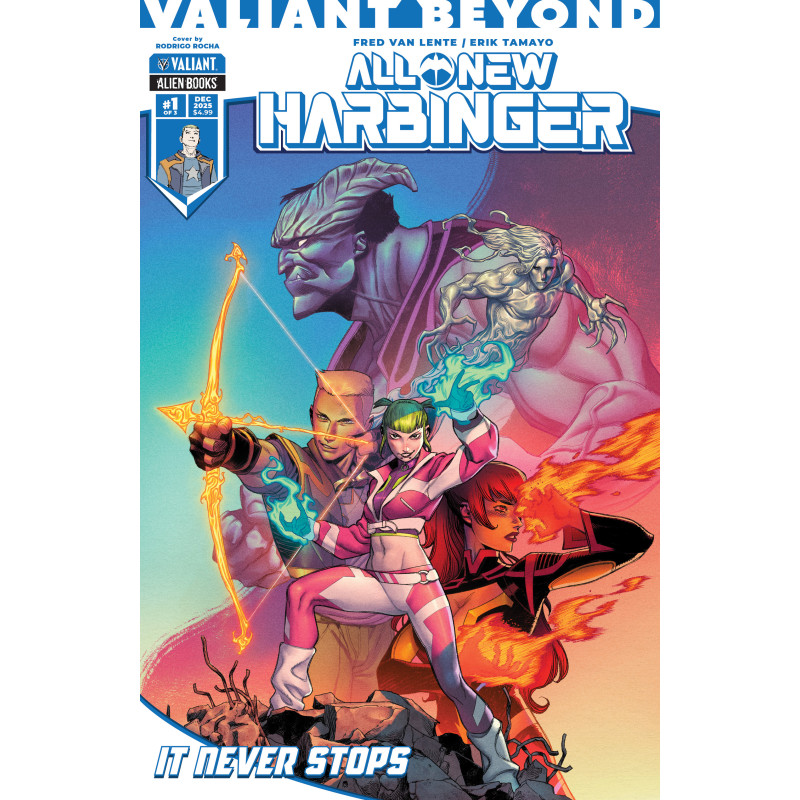 VALIANT BEYOND: ALL-NEW HARBINGER 4--IT NEVER STOPS 1 CVR A RODRIGO ROCHA