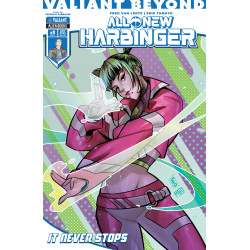 VALIANT BEYOND: ALL-NEW HARBINGER 4--IT NEVER STOPS 1 CVR B FEDERICO SABBATINI VAR