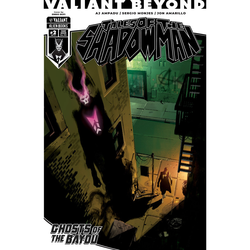 VALIANT BEYOND: TALES OF THE SHADOWMAN 5--GHOSTS OF THE BAYOU 2 CVR B ENNIO BUFI VAR