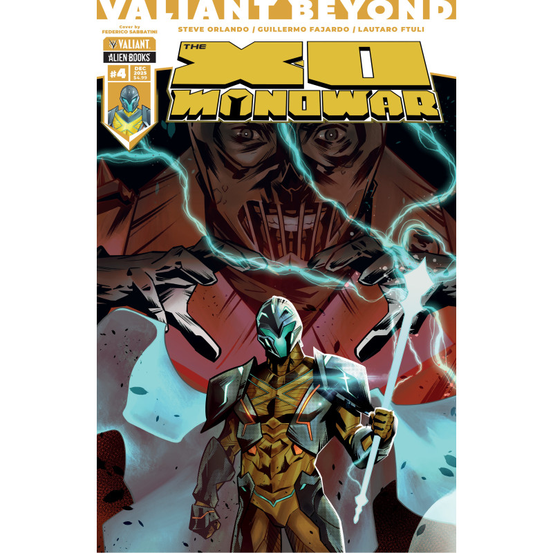 VALIANT BEYOND: THE X-O MANOWAR 4 CVR A FEDERICO SABBATINI