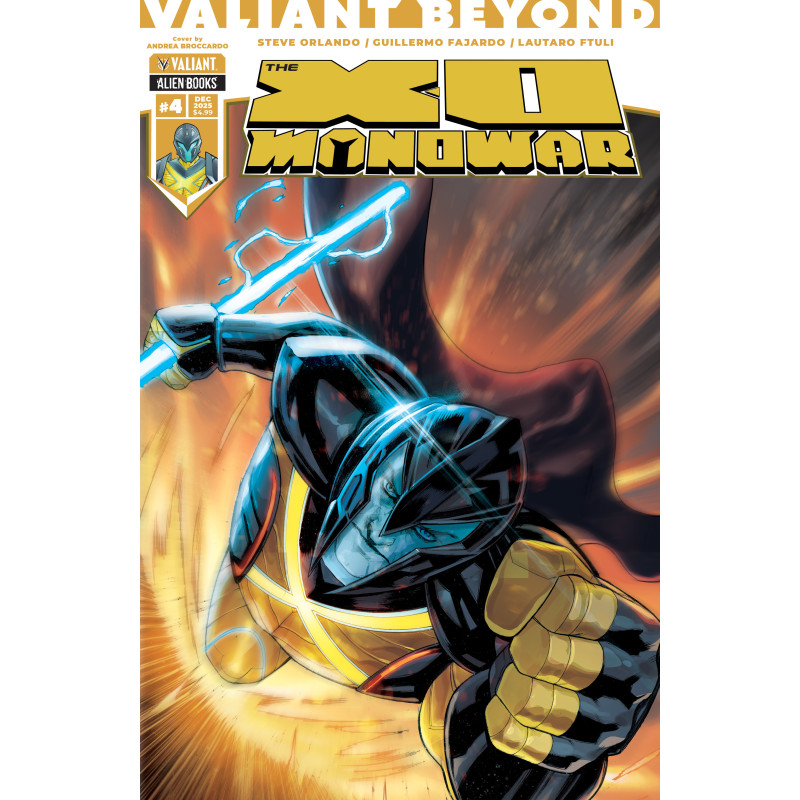 VALIANT BEYOND: THE X-O MANOWAR 4 CVR B ANDREA BROCCARDO VAR