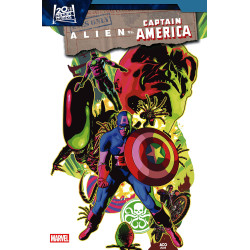 ALIEN VS. CAPTAIN AMERICA 3 CVR B ACO VAR
