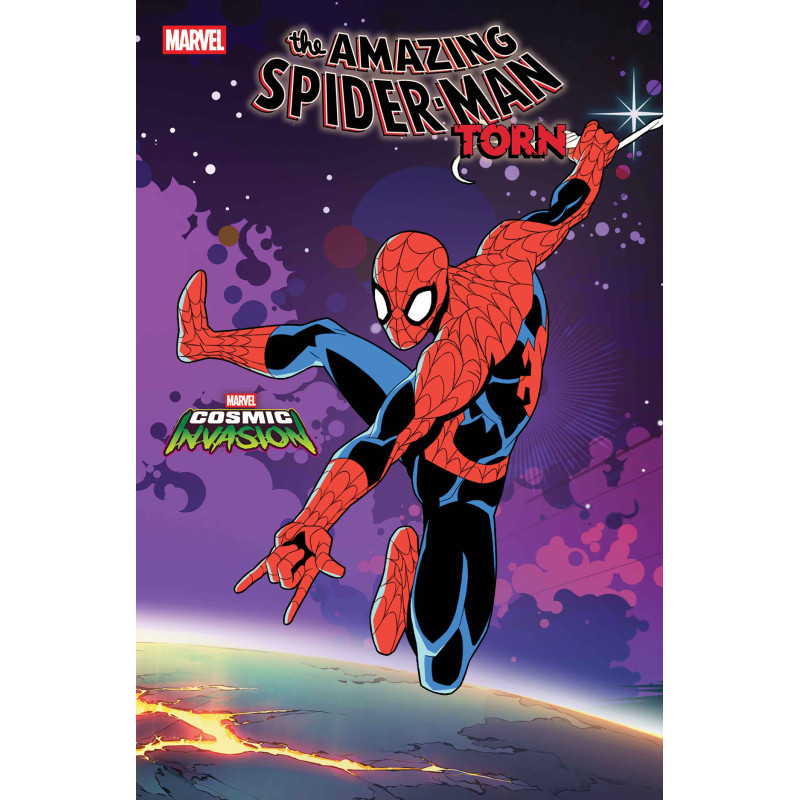 AMAZING SPIDER-MAN: TORN 4 CVR B MARVEL COSMIC INVASION VAR