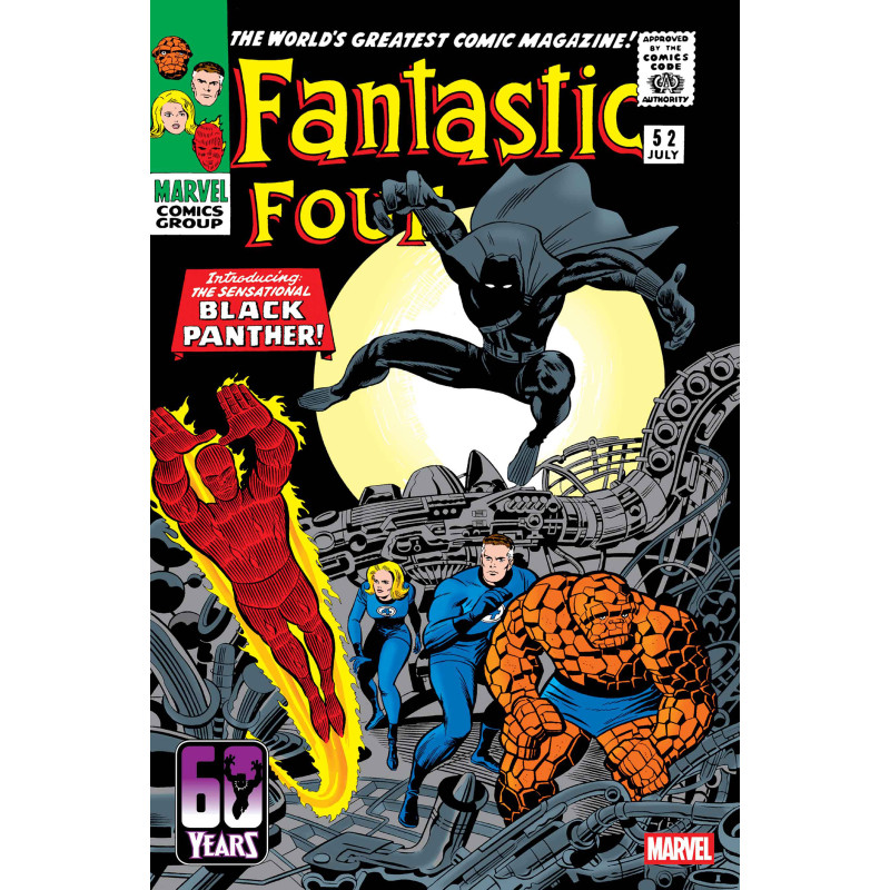 FANTASTIC FOUR 52 FACSIMILE EDITION CVR A JACK KIRBY NEW PRINTING