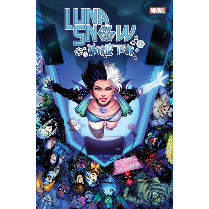 LUNA SNOW: WORLD TOUR 1 CVR A ARIO ANINDITO