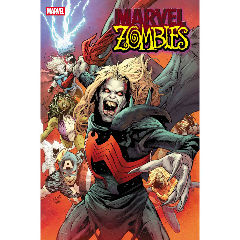 MARVEL ZOMBIES: RED BAND 5 CVR A GREG LAND POLYBAGGED