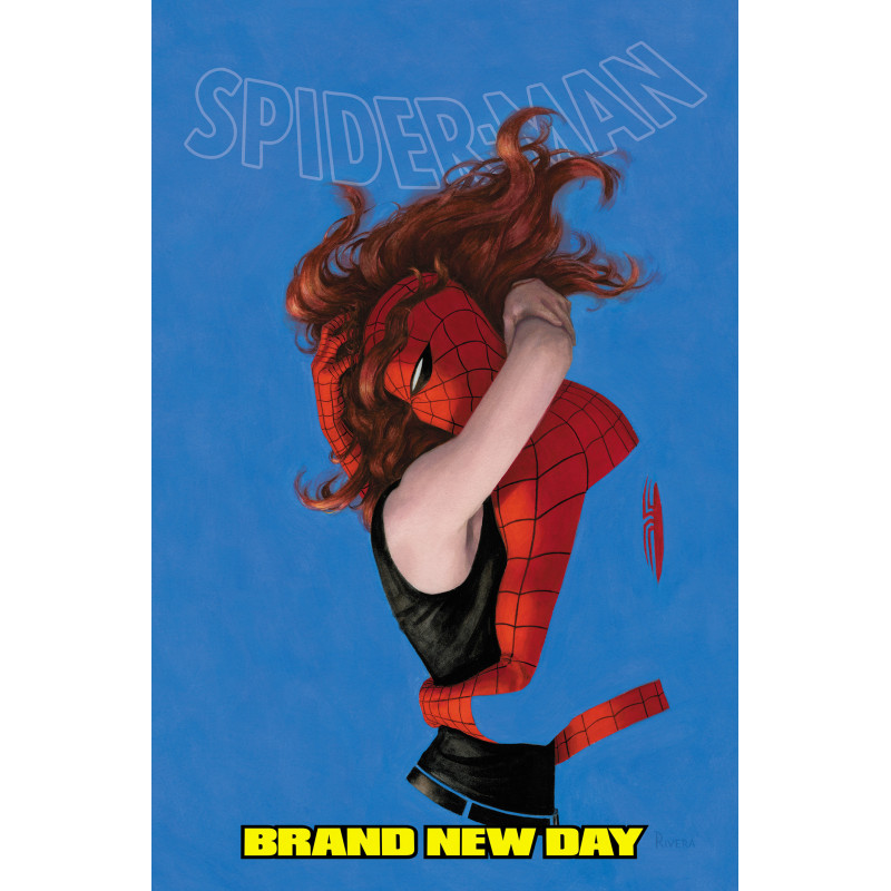 SPIDER-MAN: BRAND NEW DAY OMNIBUS HC VOL 03 CVR B PAOLO RIVERA DIRECT MARKET EXCLUSIVE COVER