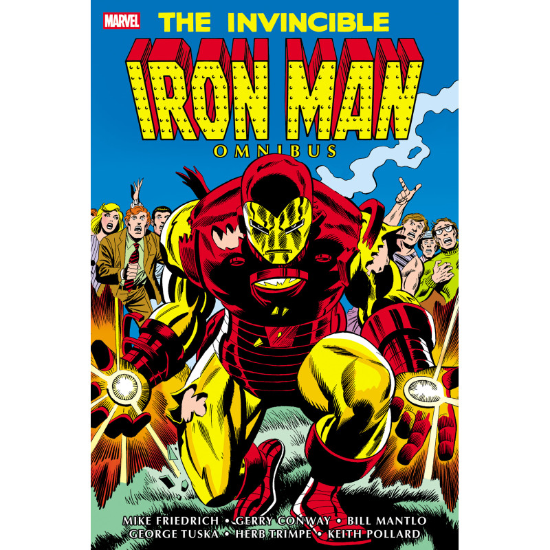 THE INVINCIBLE IRON MAN OMNIBUS HC VOL 04 CVR A AL MILGROM