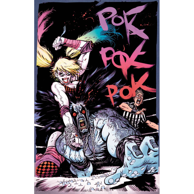 DC K.O. 3 (OF 5) CVR B DANIEL WARREN JOHNSON CARD STOCK VAR