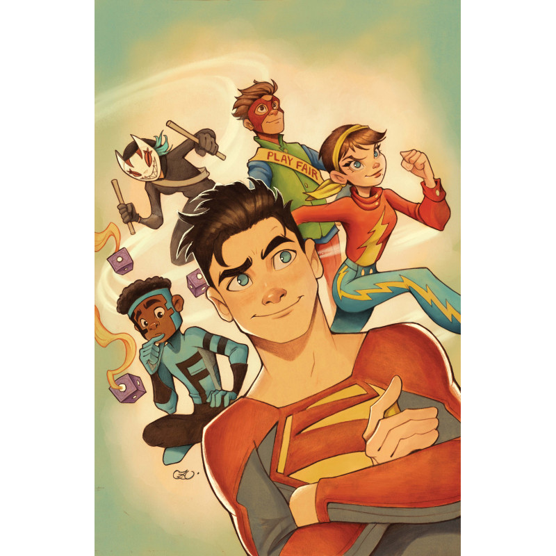 DC K.O. THE KIDS ARE ALL FIGHT SPECIAL 1 (ONE-SHOT) CVR B CHRISSIE ZULLO-UMINGA CARD STOCK VAR