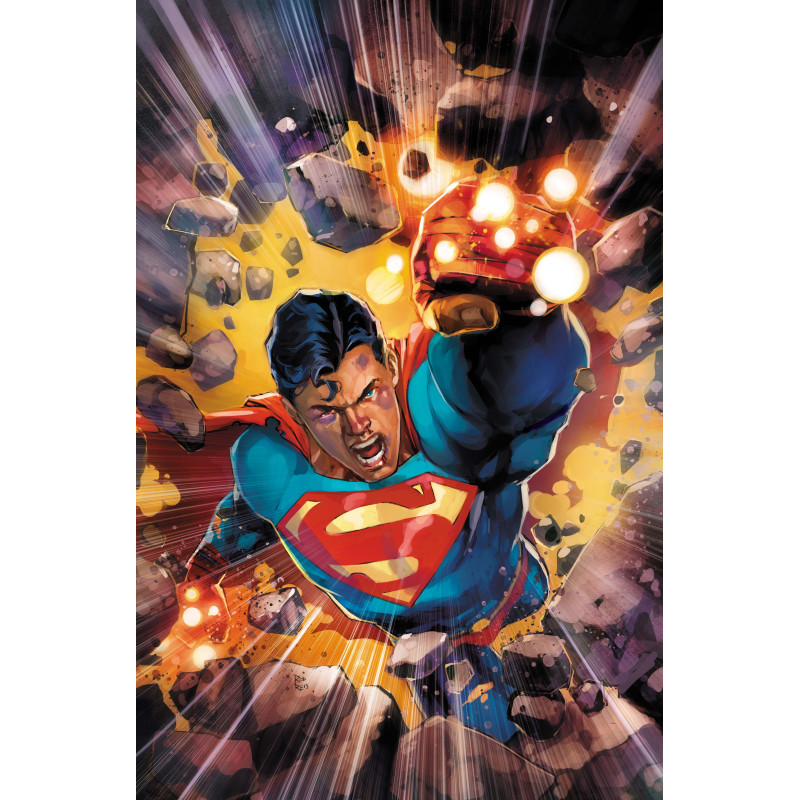 SUPERMAN 34 CVR C ROD REIS CARD STOCK VAR (DC K.O.)