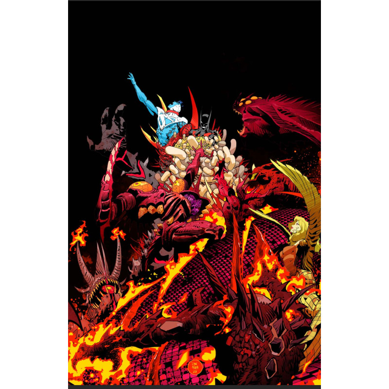 JUSTICE LEAGUE UNLIMITED 15 CVR A DAN MORA (DC K.O.)