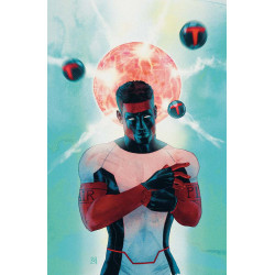 JUSTICE LEAGUE UNLIMITED 15 CVR E KEVIN WADA CARD STOCK VAR (DC K.O.)