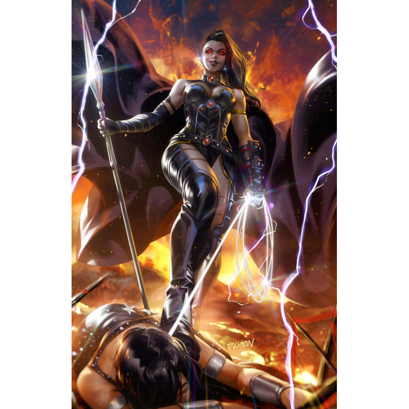 TITANS 31 CVR C DERRICK CHEW CARD STOCK VAR (DC K.O.)