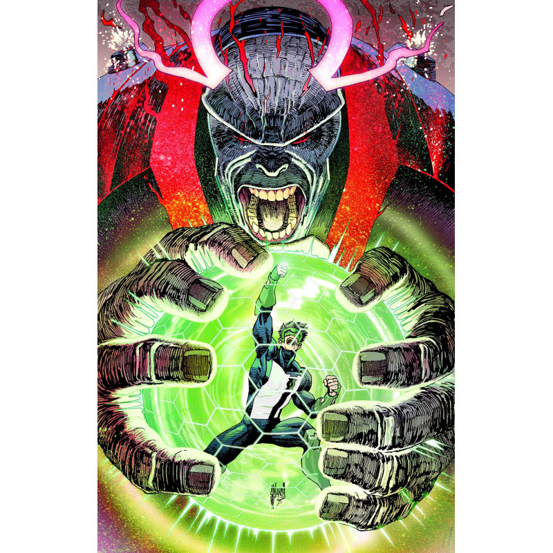 DC K.O. GREEN LANTERN GALACTIC SLAM 1 (ONE-SHOT) CVR B GUILLEM MARCH CARD STOCK VAR