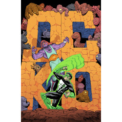 DC K.O. GREEN LANTERN GALACTIC SLAM 1 (ONE-SHOT) CVR C ETHAN YOUNG CARD STOCK VAR