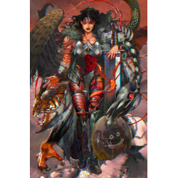 ABSOLUTE WONDER WOMAN 16 CVR E ANGELA WU CARD STOCK VAR