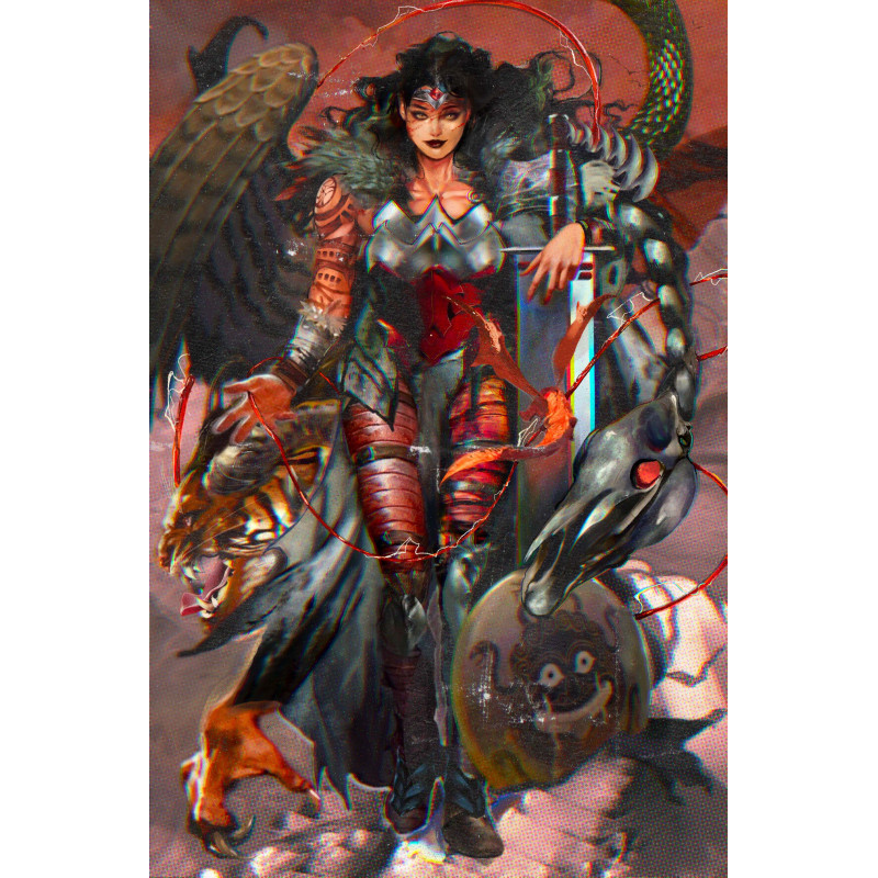 ABSOLUTE WONDER WOMAN 16 CVR E ANGELA WU CARD STOCK VAR