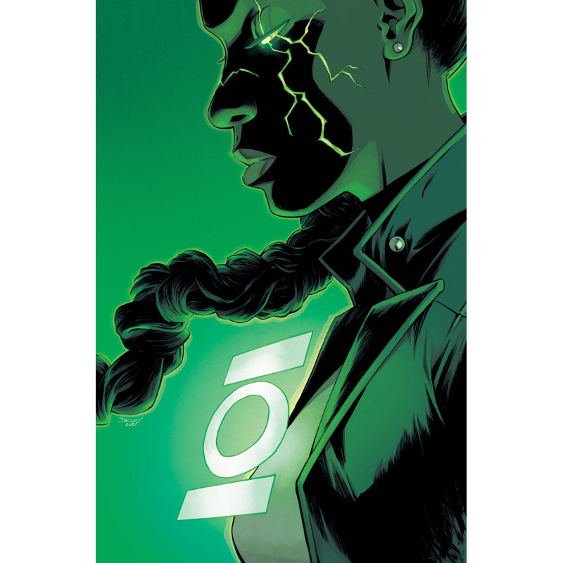 ABSOLUTE GREEN LANTERN 10 CVR D DECLAN SHALVEY CARD STOCK VAR