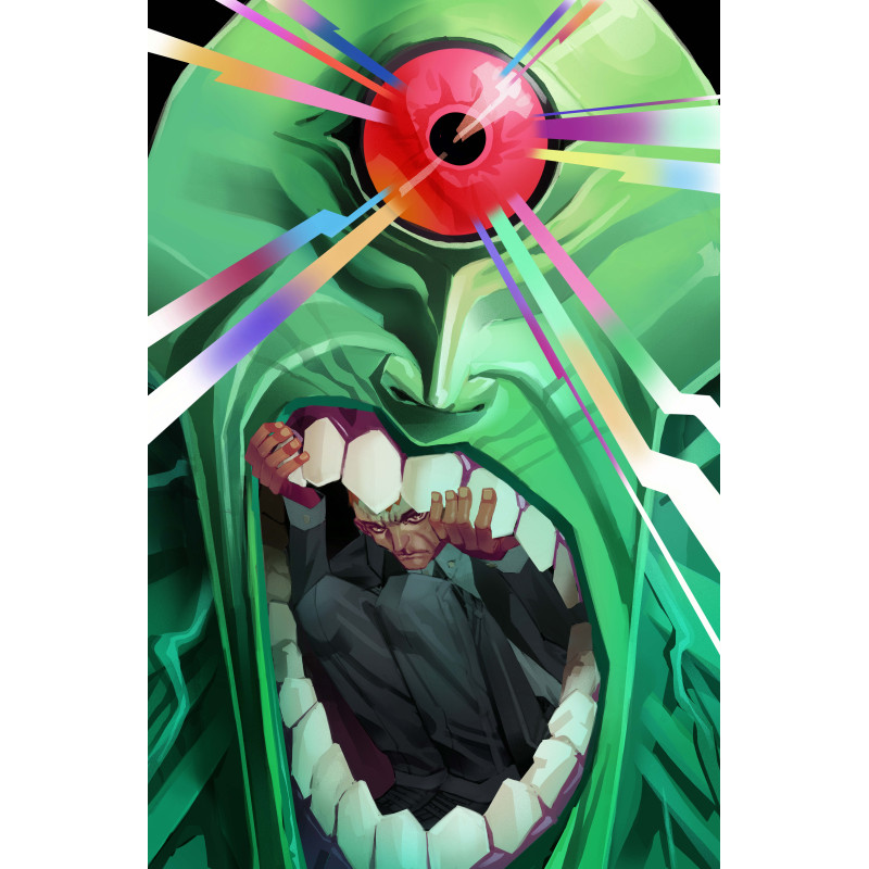 ABSOLUTE MARTIAN MANHUNTER 8 CVR C ERIC CANETE CARD STOCK VAR