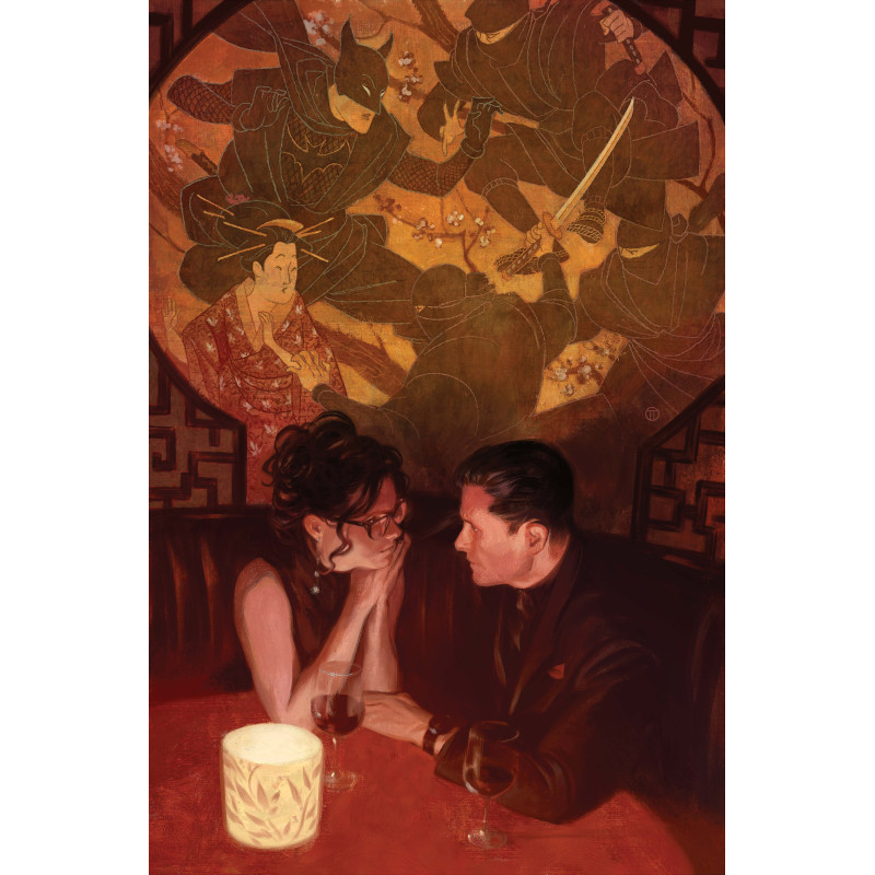 BATMAN 5 CVR C JULIAN TOTINO TEDESCO CARD STOCK VAR