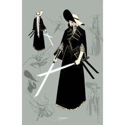 BATMAN 5 CVR G JORGE JIMENEZ LADY DEATH MAN DESIGN CARD STOCK VAR