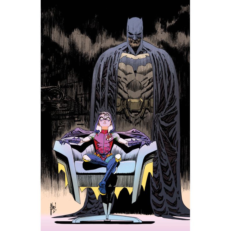 BATMAN AND ROBIN 29 CVR B GUILLEM MARCH CARD STOCK VAR