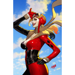 HARLEY QUINN 58 CVR B DAVID NAKAYAMA CARD STOCK VAR